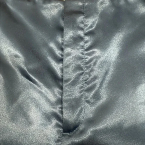 Acne Studios Satin Trousers In Azure Blue 48